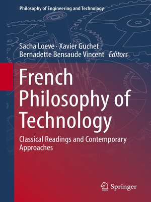cover image of French Philosophy of Technology